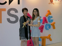 Dr. Ella Chan (left) and Ho Chau-wa